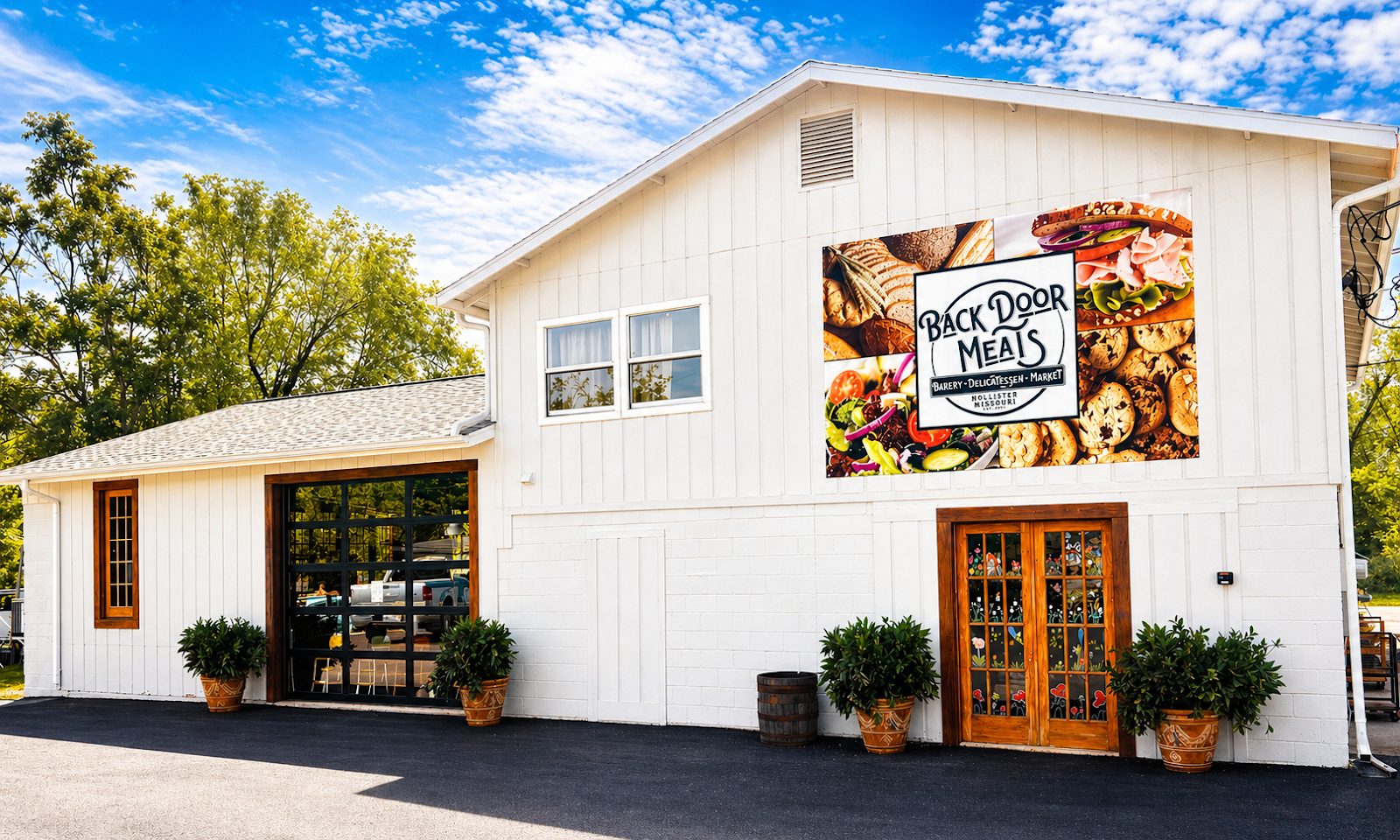 Exterior view of Back Door Meats